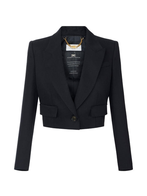 Elisabetta Franchi Jackets BLACK