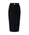 Elisabetta Franchi Knitted midi skirt