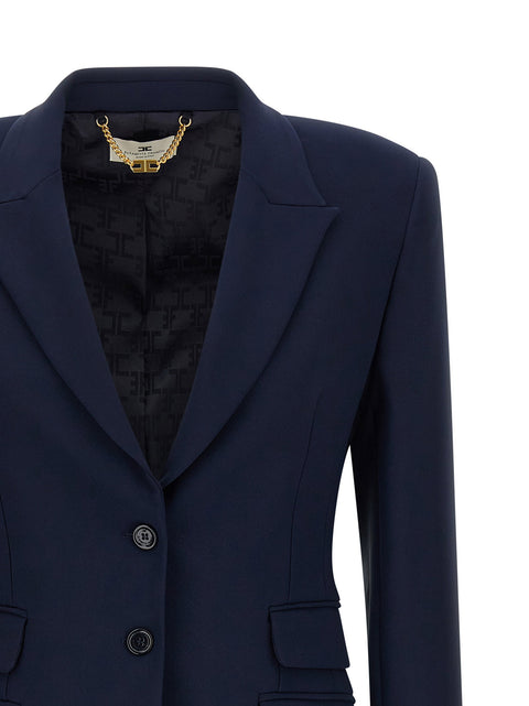Elisabetta Franchi Light Crêpe Blazer