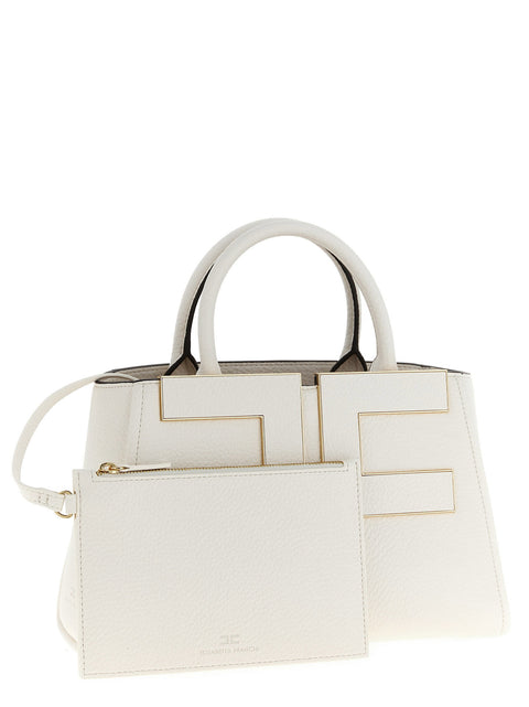 Elisabetta Franchi Maxi Logo Shopping Bag