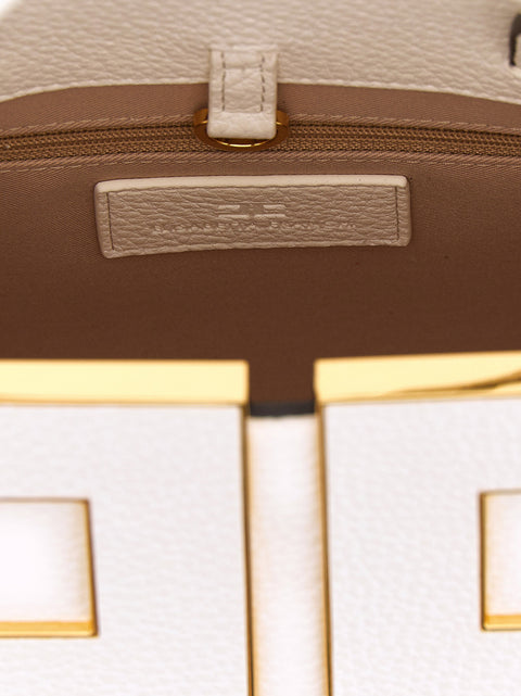 Elisabetta Franchi Maxi Logo Shopping Bag
