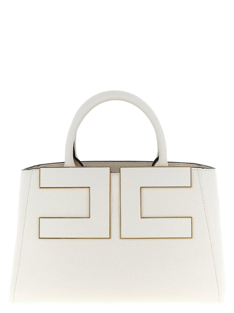 Elisabetta Franchi Maxi Logo Shopping Bag
