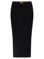 Elisabetta Franchi Ribbed Knit Skirt