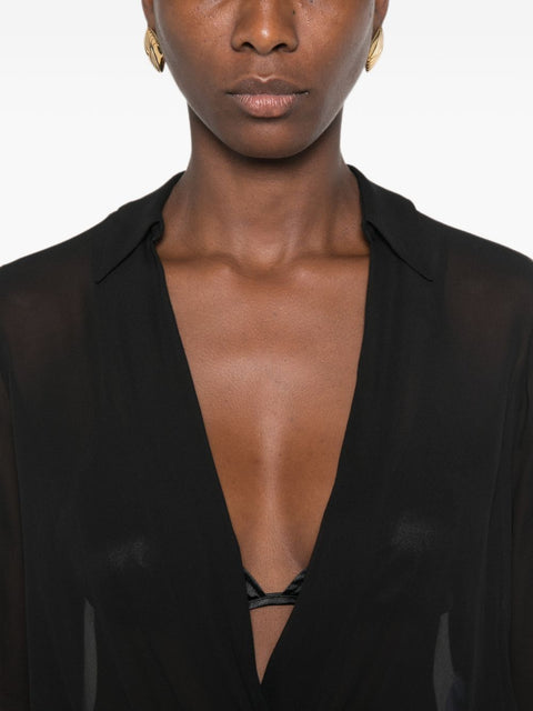 Elisabetta Franchi Shirts BLACK