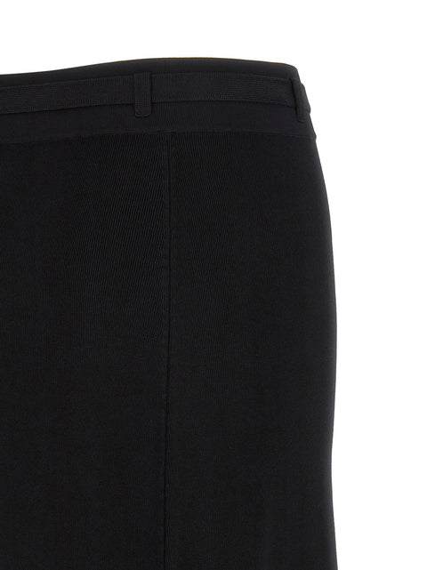 Elisabetta Franchi Side Band Skirt
