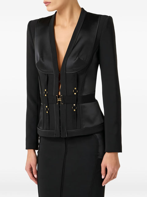 Elisabetta Franchi Single-breasted jacket