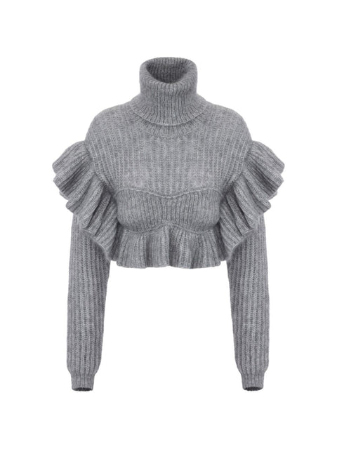Elisabetta Franchi Sweaters GREY