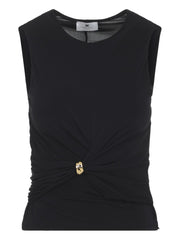 Elisabetta Franchi Top Black