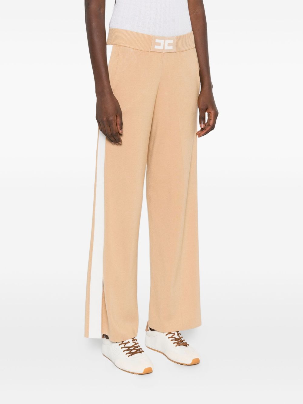 Elisabetta Franchi Trousers Beige
