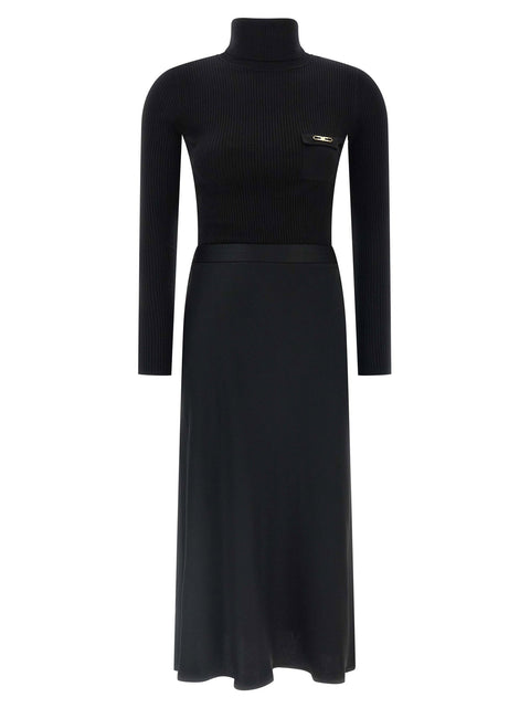 Elisabetta Franchi Turtleneck Dress