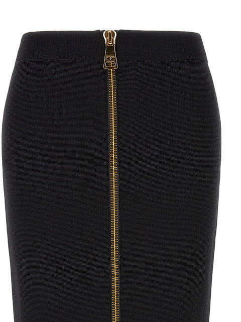 Elisabetta Franchi Zip Skirt