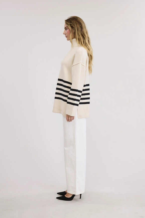 Ella Sweater Pullover-Pullover-FLAT WHITE-XS-Urbanheer