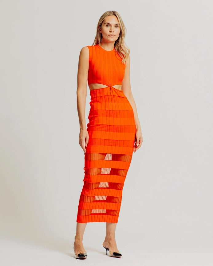 Elle Dress-Dress-Torn By Ronny Kobo-XS-ROGUE RED-Urbanheer