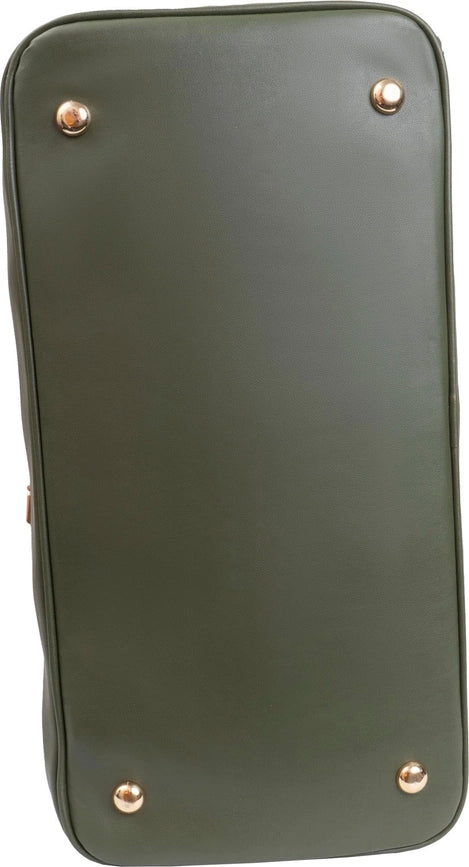 Ellen Tracy 20 Inch Woven Drop Bottom Duffel MOSS-Duffel-Magid-333-MOSS-Urbanheer