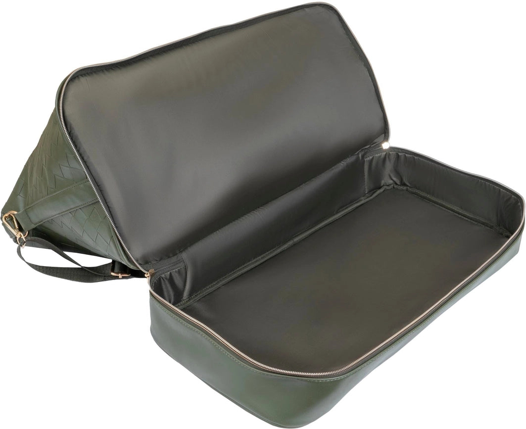 Ellen Tracy 20 Inch Woven Drop Bottom Duffel MOSS-Duffel-Magid-333-MOSS-Urbanheer