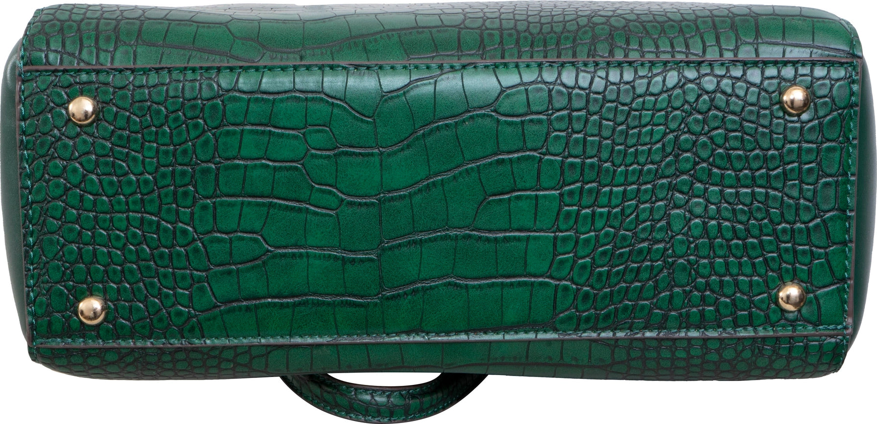 Ellen Tracy Croco Tote EMERALD-Tote Bags-Magid-EMERALD-004-Urbanheer