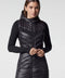 Elongated Puffer Vest - Black