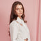 Embellished Heart Cut Out Long Sleeve Blouse White-Blouse-KIWI-S-White-Urbanheer