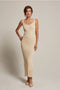 Emberly Semi Sheer Ribbed Maxi Dress CREAM-Dress-Crescent-XS-CREAM-Urbanheer