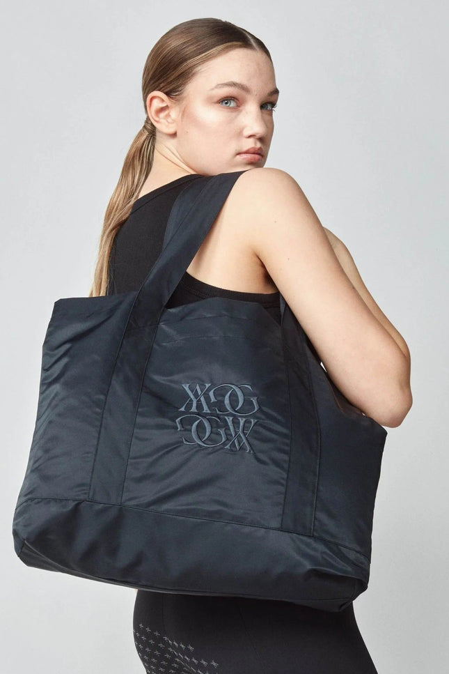 Embroidered Bag Black