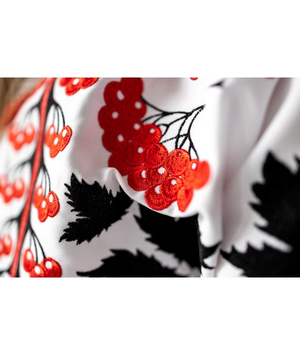 Embroidered Dress For Girl Kalina-Dress-Art Lev-116 cm/45.66 in-Urbanheer