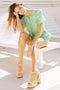 Embroidered Floral Short-Sleeve Romper-Romper-Endless Blu-S-SAGE-Urbanheer