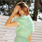 Embroidered Floral Short-Sleeve Romper-Romper-Endless Blu-S-SAGE-Urbanheer