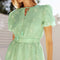 Embroidered Floral Short-Sleeve Romper-Romper-Endless Blu-S-SAGE-Urbanheer