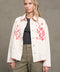 Embroidered Folk Jacket - Cream