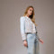 Embroidered Studded Denim Jacket-Jacket-Blue B-S-LIGHT WASH-Urbanheer