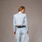 Embroidered Studded Denim Jacket-Jacket-Blue B-S-LIGHT WASH-Urbanheer