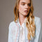 Embroidered Studded Denim Jacket-Jacket-Blue B-S-LIGHT WASH-Urbanheer