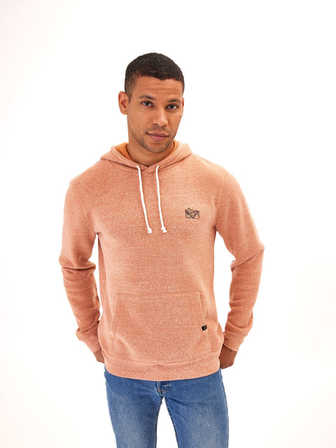 Embroidered Triblend Fleece Hoodie