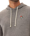 Embroidered Triblend Fleece Hoodie