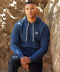 Embroidered Triblend Fleece Hoodie