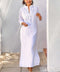 Embroidered Udaipur Kurta - La Di Da White/Silver-Dress-Gretchen Scott LLC-XXS-White/Silver-Urbanheer