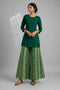 Emerald Noor Palazzo Kurti Set