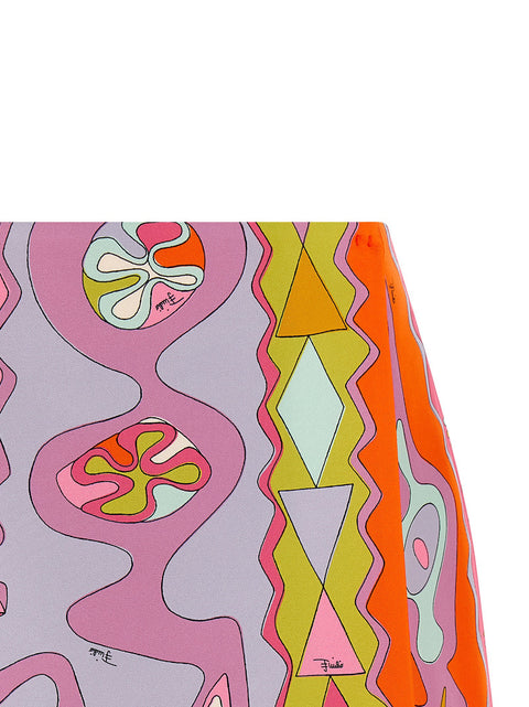 Emilio Pucci Angoli Print Twill Skirt
