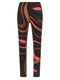 Emilio Pucci Brown Marmo Leggings