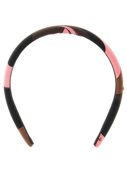 Emilio Pucci Iride Silk Headband