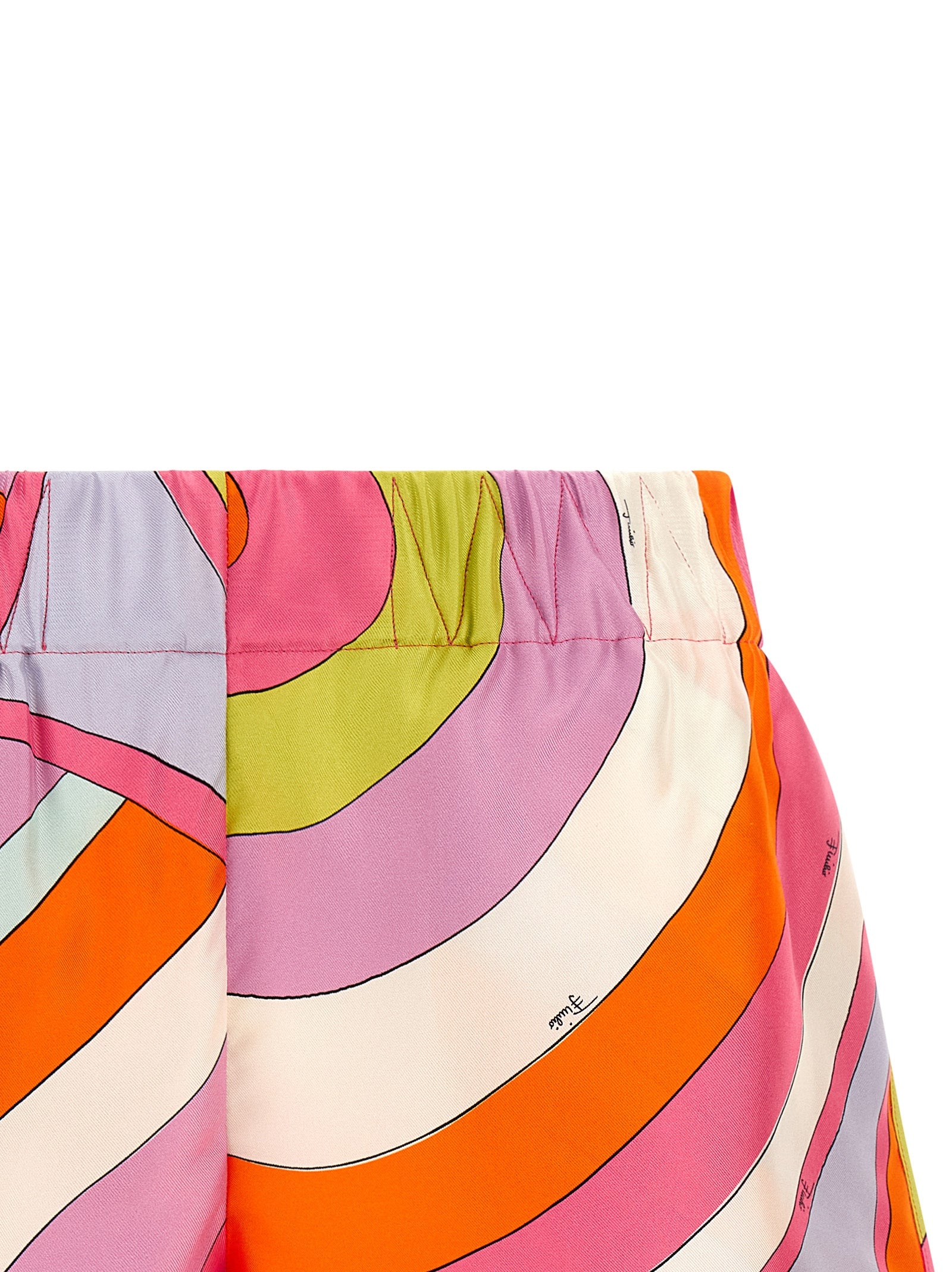 Emilio Pucci Marmo Print Shorts