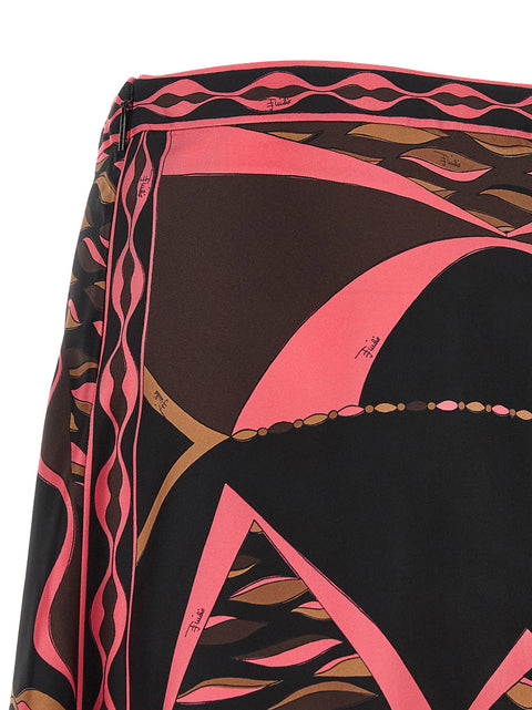 Emilio Pucci Pink Dune Skirt