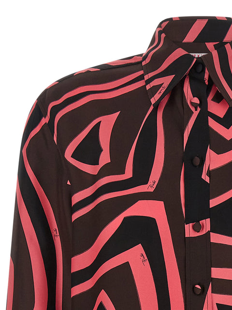 Emilio Pucci Pink Labirinto Shirt