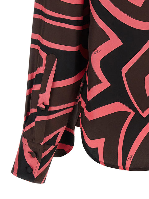 Emilio Pucci Pink Labirinto Shirt