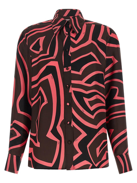Emilio Pucci Pink Labirinto Shirt