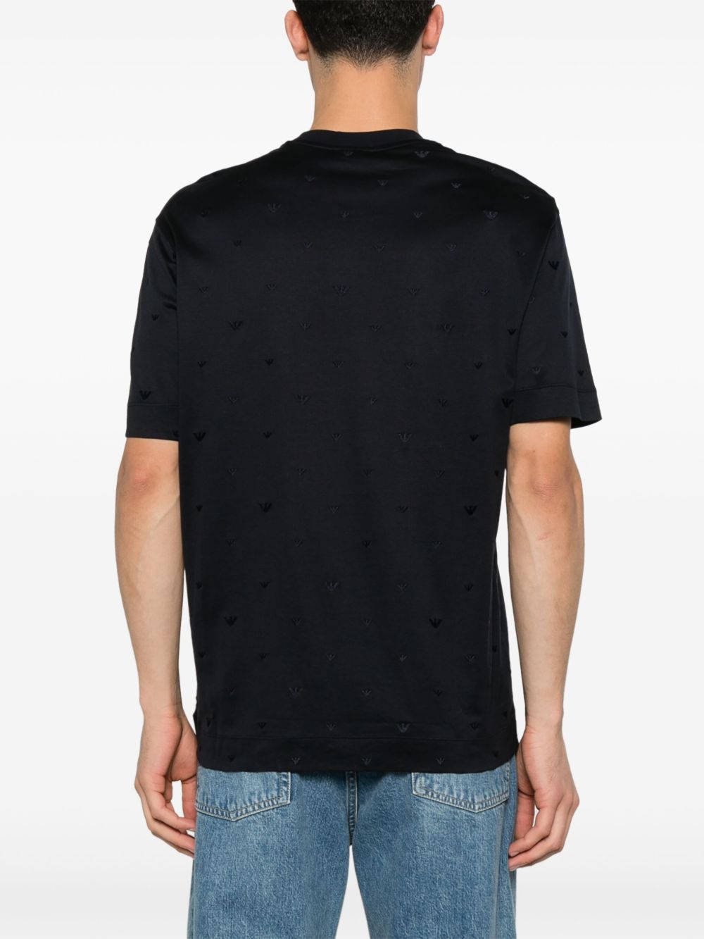 Emporio Armani Allover Logo T Shirt