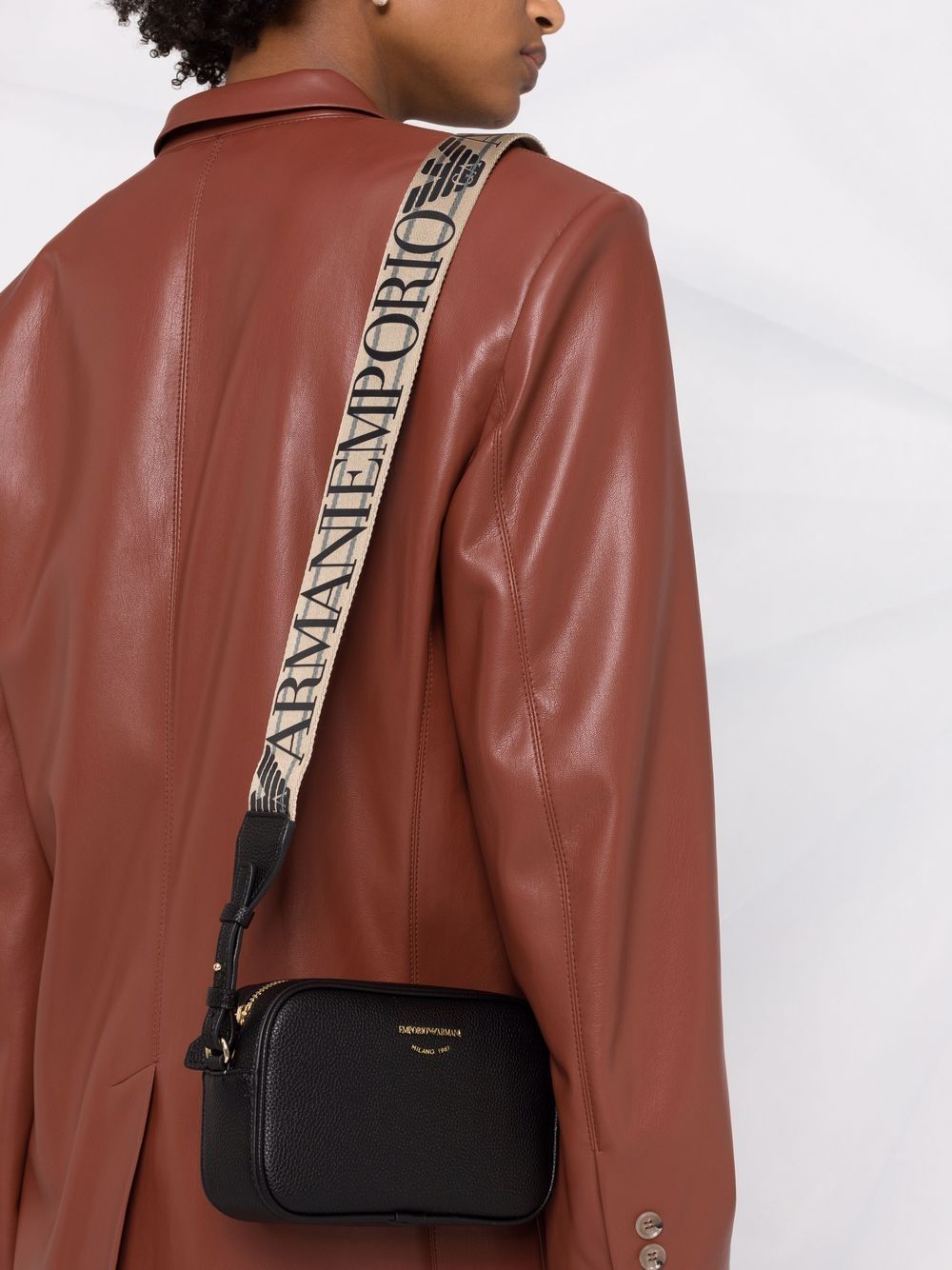 Emporio Armani Bags.. Black-Clutches-Emporio Armani-UNI-Urbanheer