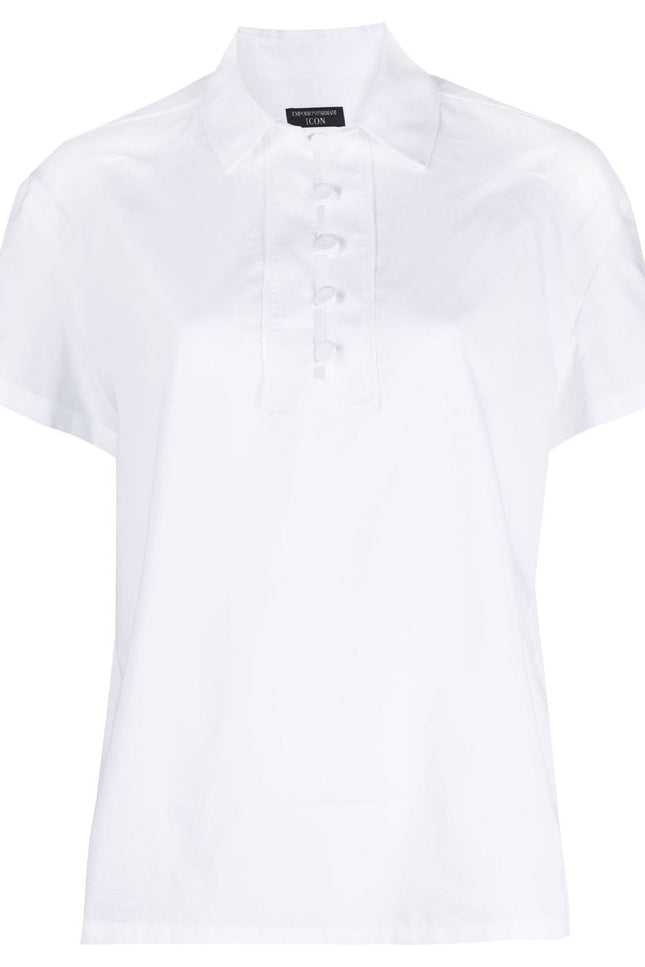 Emporio Armani Capsule Pre Shirts White-women > clothing > shirts-Emporio Armani Capsule PRE-Urbanheer