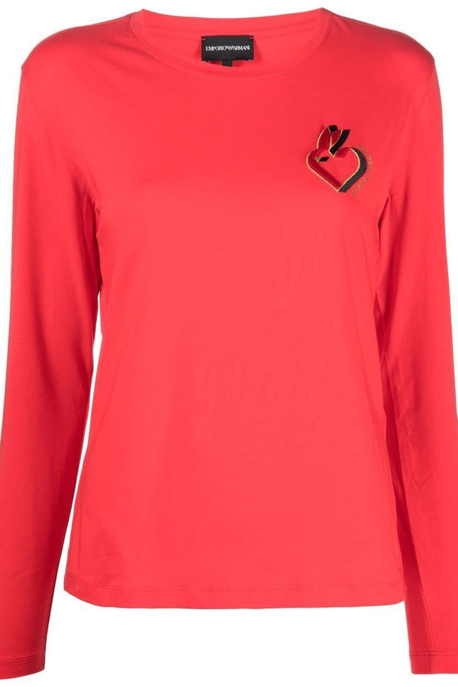 Emporio Armani Capsule Pre T-Shirts And Polos Pink-women > clothing > topwear-Emporio Armani Capsule PRE-Urbanheer