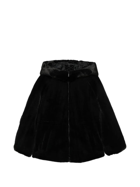Emporio Armani Coats BLACK